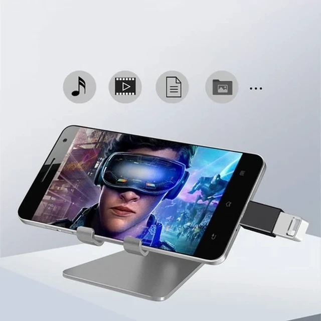 Alt view image 5 of 6 - 2-Pack USB-C 3.2 Male to USB A Female Adapter Converter OTG Type C Android Phone