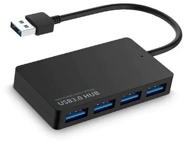 Main image of USB 3.0 Hub 4 Port High Speed 5Gbps Multi Splitter Adapter for PC Laptop Windows