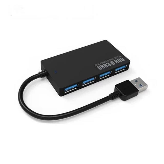 Alt view image 2 of 7 - USB 3.0 Hub 4 Port High Speed 5Gbps Multi Splitter Adapter for PC Laptop Windows