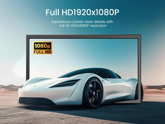 Alt view image 4 of 7 - 22 Inch 1080P HD Security Monitor HDMI VGA BNC AV USB for CCTV DVR NVR