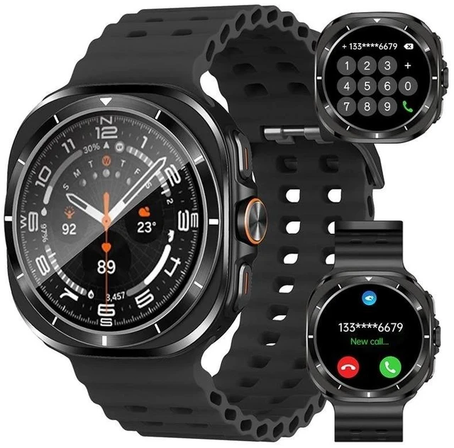 Main image of Smart Watch with Phone Function Wristwatch Sports Watch for Android, iOS Black