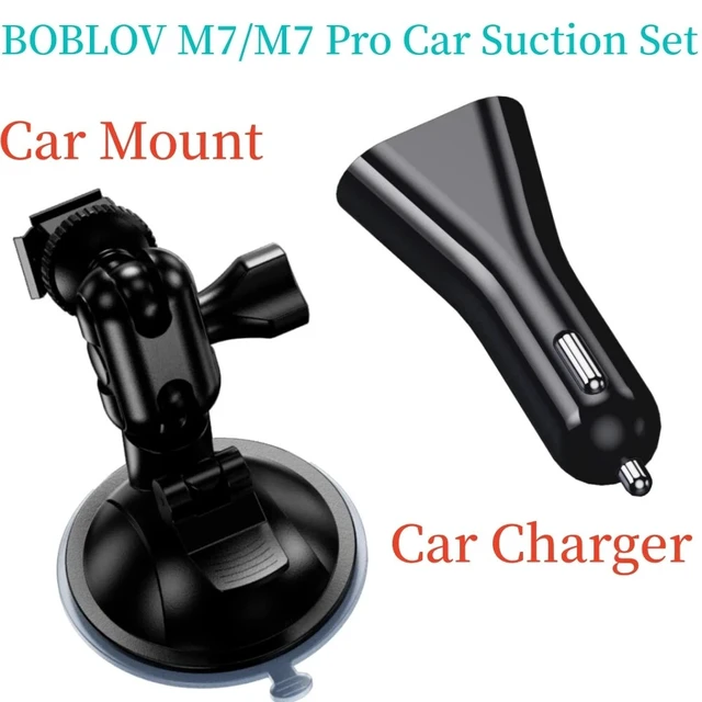 Alt view image 3 of 5 - M7 Pro Car Suction Mount + car charger for M7 Pro wearable Body Camera