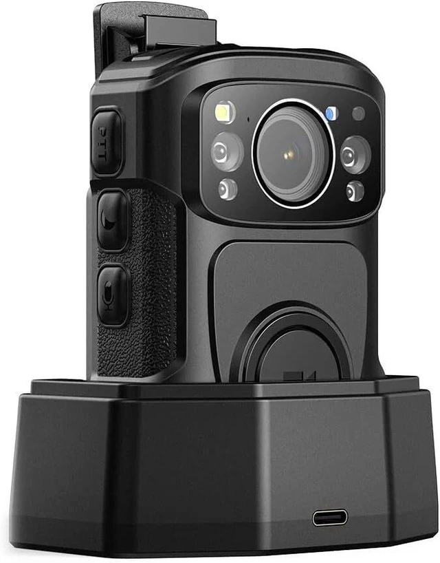 Main image of BOBLOV Body Camera B4K5 4K GPS Night Vision Police Audio Video Recorder 128GB