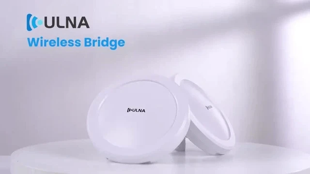 Alt view image 2 of 7 - ULNA 5.8G CPE 5KM Gigabit Wireless Bridge 1200Mbps Point to Point WIFI Bridge