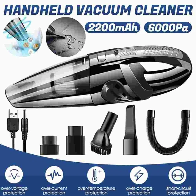 Main image of 120W Car Vacuum Cleaner Strong Cordless Cleaner Suction for Keyboard Car & Home