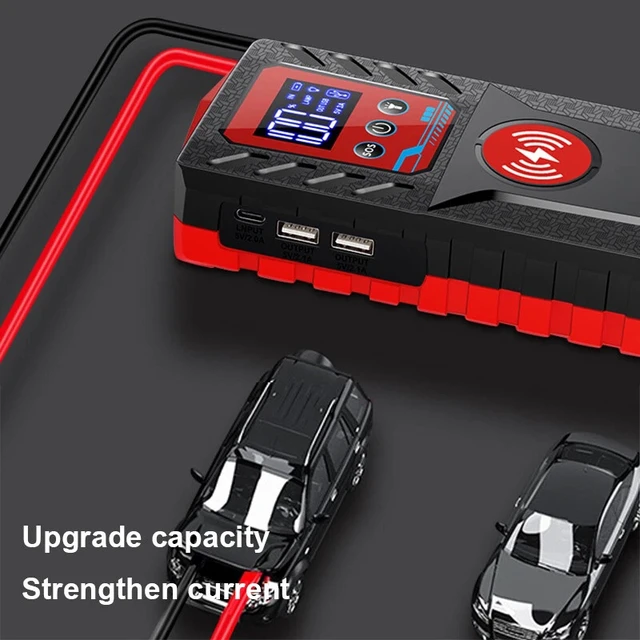 Alt view image 5 of 7 - 8000A Car Jump Starter Booster Jumper Pack Power Bank For 6.0L Gas&5.0L Die