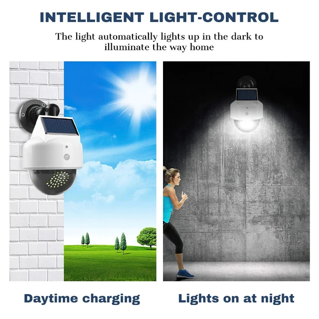 Alt view image 7 of 7 - 40 LED Solar Power Wall Light PIR Motion Sensor Outdoor Garden Lamp Waterproof