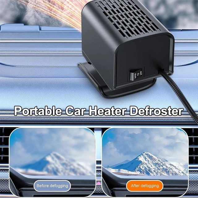 Alt view image 7 of 7 - 2 in 1 Portable Car Heater 12V 120W Electric Heating Fan Fits All Car Truck SUV
