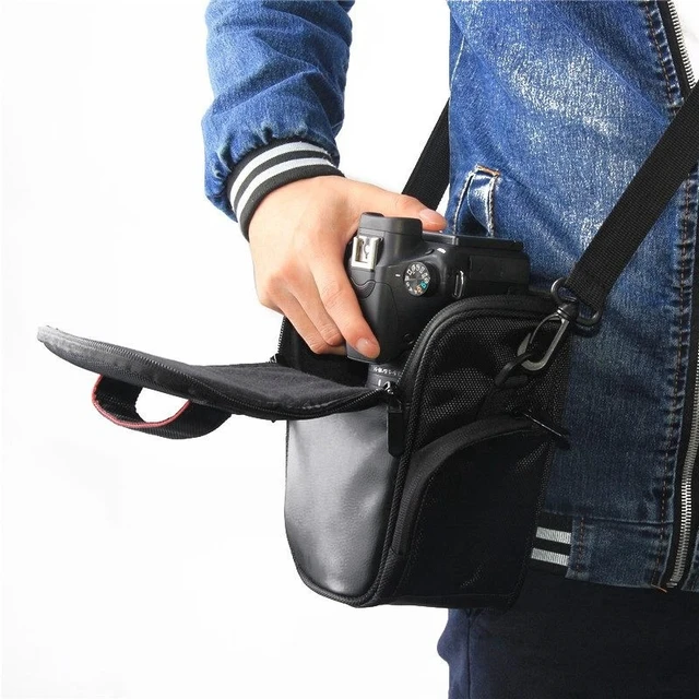 Alt view image 4 of 7 - Waterproof Shockproof DSLR SLR Camera Bag Shoulder Case For Canon EOS Nikon Sony