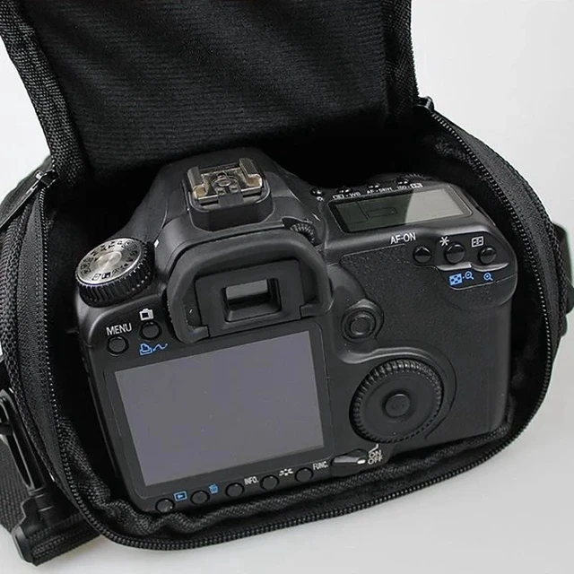 Alt view image 7 of 7 - Waterproof Shockproof DSLR SLR Camera Bag Shoulder Case For Canon EOS Nikon Sony