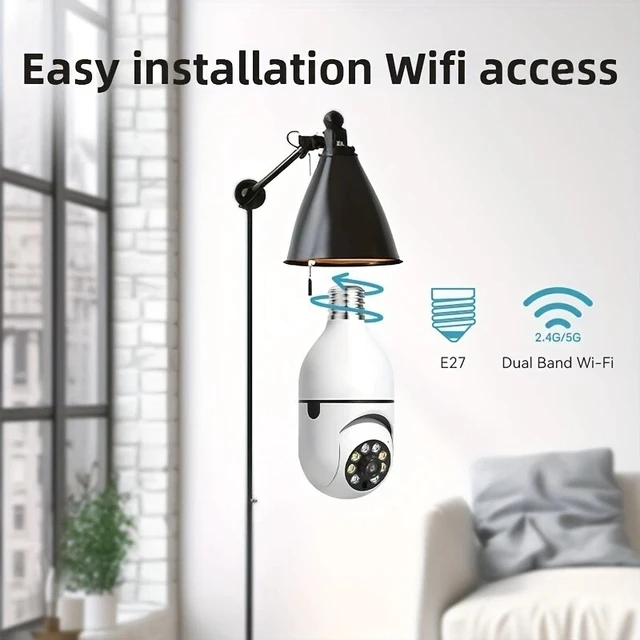 Alt view image 7 of 7 - Wireless Security Camera System Outdoor Home 5G Wifi Night Vision Cam 1080P