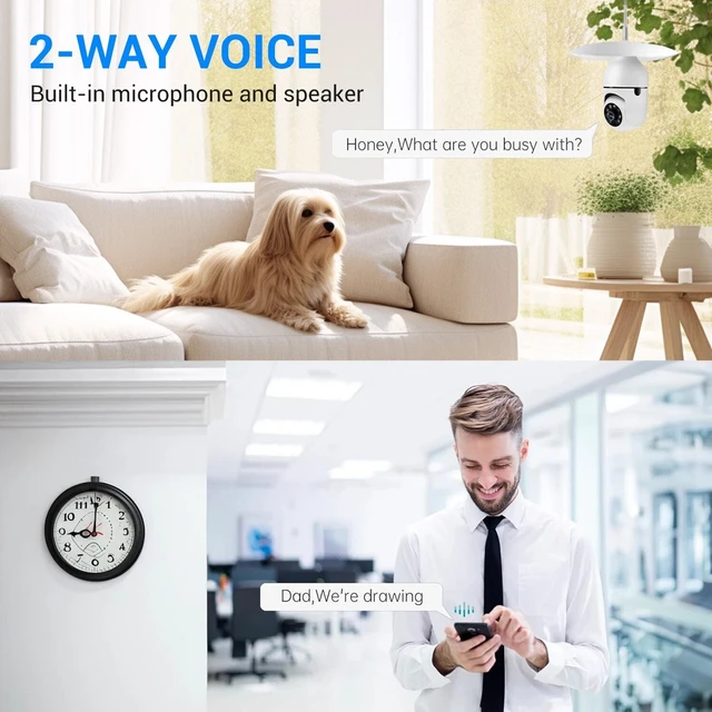 Alt view image 5 of 7 - Wireless Security Camera System Outdoor Home 5G Wifi Night Vision Cam 1080P