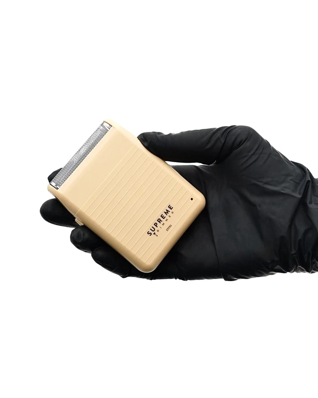 Alt view image 7 of 7 - Supreme Trimmer SOLO LiTE Single Foil Shaver |Mini Size Razor | STF91 Sand