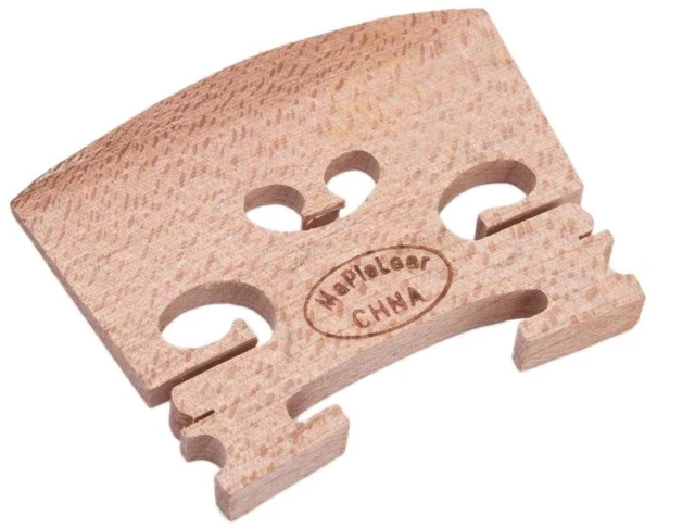 Alt view image 4 of 5 - 1pcs High Quality 4/4 Size Maple Violin Bridge