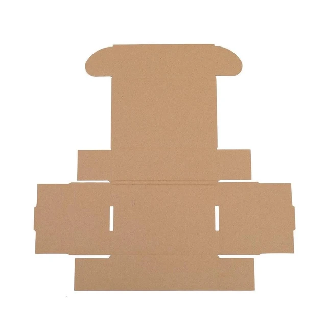 Alt view image 4 of 7 - 50 - 6x4x2 White Corrugated Shipping Mailer Carton Packing Fold Box