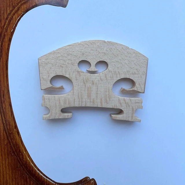 Alt view image 6 of 7 - Pre-Fitted 4/4 Size Violin Bridge Free US Shipping High Quality Maple Wood