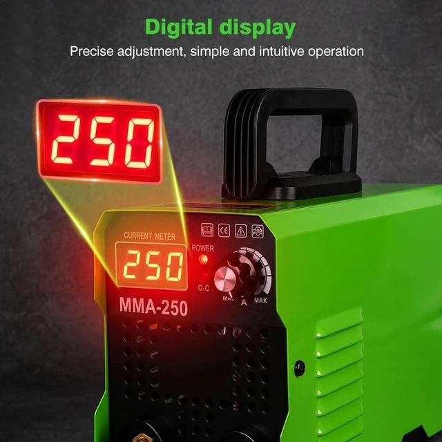 Alt view image 5 of 7 - 110V IGBT ARC Welding Machine Inverter MMA 20-250A Electric Welder Host Machine