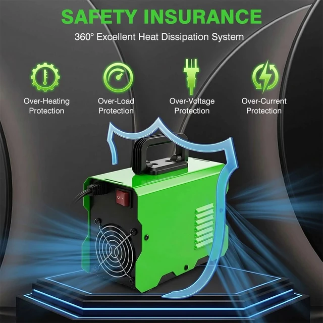 Alt view image 7 of 7 - 110V IGBT ARC Welding Machine Inverter MMA 20-250A Electric Welder Host Machine