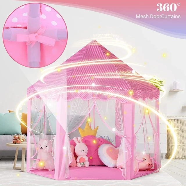 Alt view image 6 of 7 - Tienda de juegos Princess Castle para ninas carpas de juegos grandes para ninos
