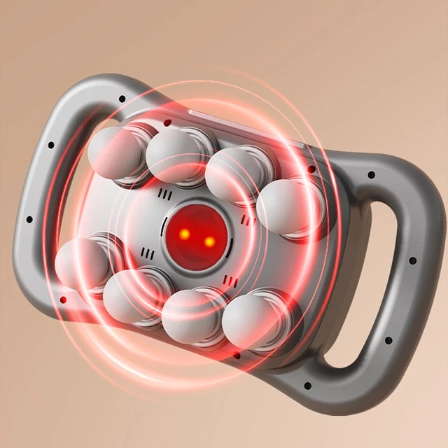 Alt view image 2 of 7 - 8 Head Massage Gun Set Deep Tissue Percussion Massager with 30 Levels & 3 Modes