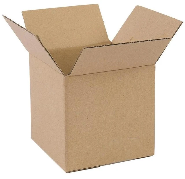 Main image of 100 4x4x4 Cardboard Paper Boxes Mailing Packing Shipping Box Corrugated Carton