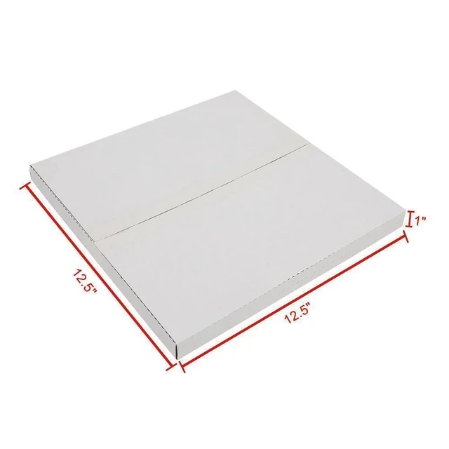 Alt view image 5 of 7 - 25 LP Premium Record Album Mailer Book Box Mailers 12.5x12.5 x 1/2" or 1"