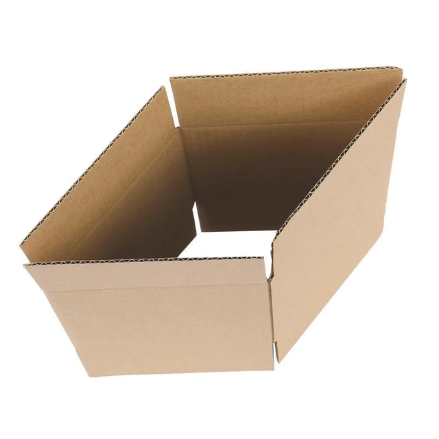 Alt view image 4 of 7 - 100 4x4x4 Cardboard Paper Boxes Mailing Packing Shipping Box Corrugated Carton