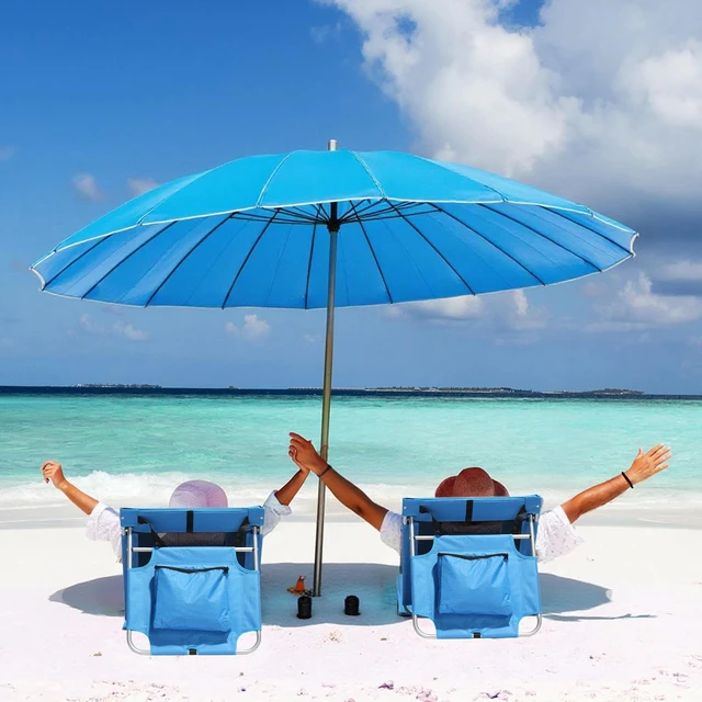 Alt view image 6 of 7 - Foldable Beach Mat Lounger Outdoor with Cooler Storage for Relaxing Mesh Chair