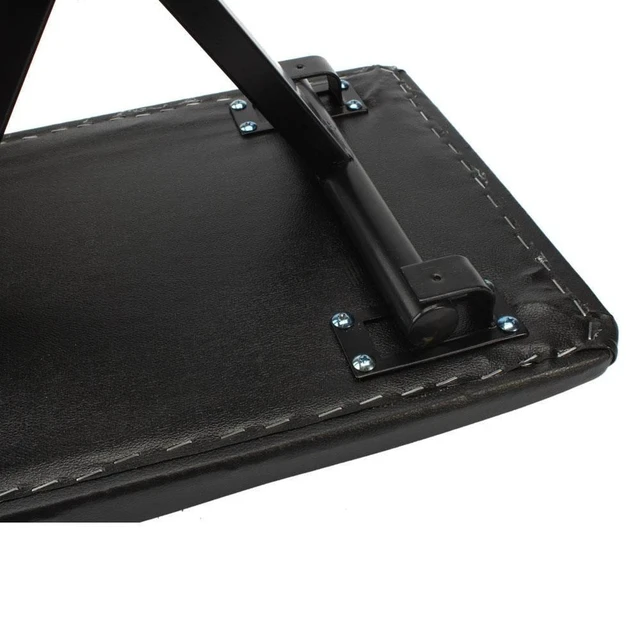 Alt view image 5 of 7 - Adjustable Piano Keyboard Bench Comfortable Padded Seat Folding Stool Chair