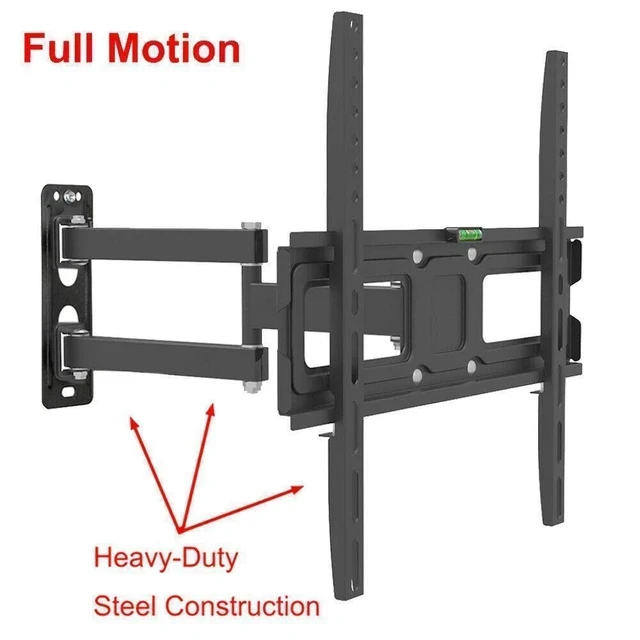 Alt view image 2 of 7 - Home Full Motion Video TV Wall Mount Bracket 32 36 37 42 43 46 50 55 60" LCD LED