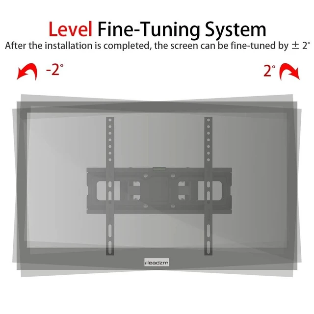 Alt view image 4 of 7 - FULL MOTION LCD LED TV WALL MOUNT BRACKET SWIVEL 26 32 36 37 42 46 47 50 52 55"