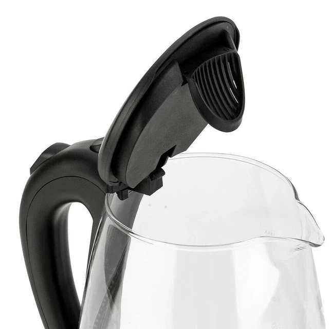 Alt view image 7 of 7 - 1.8L Electric Kettle Glass Water Tea Coffee Fast Boiling Auto Shut-off with LED