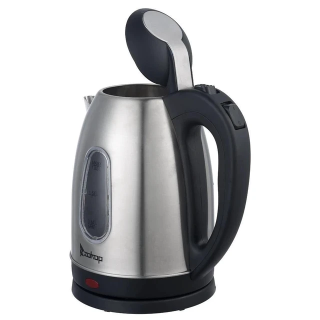 Alt view image 4 of 7 - Boil Hot Water Tea Kettle Safe Stainless Steel 1.5L 1500W Kitchen Home New