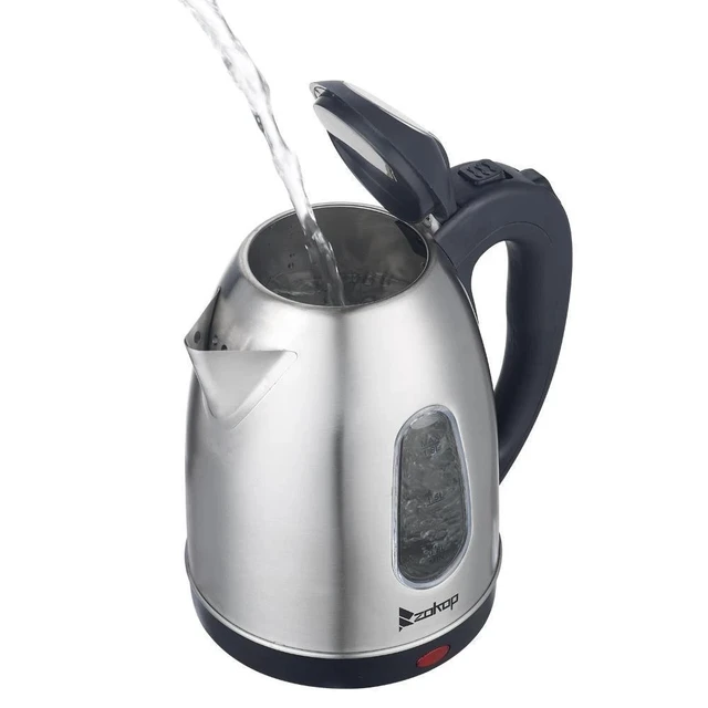 Alt view image 6 of 7 - Boil Hot Water Tea Kettle Safe Stainless Steel 1.5L 1500W Kitchen Home New