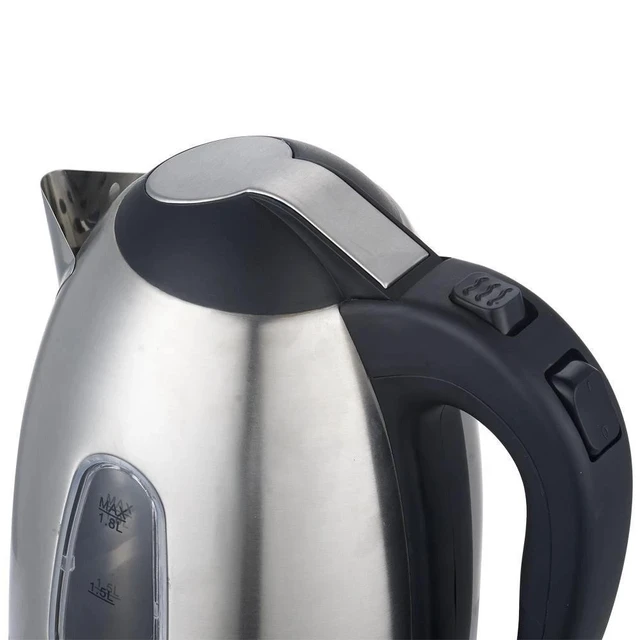 Alt view image 7 of 7 - Boil Hot Water Tea Kettle Safe Stainless Steel 1.5L 1500W Kitchen Home New