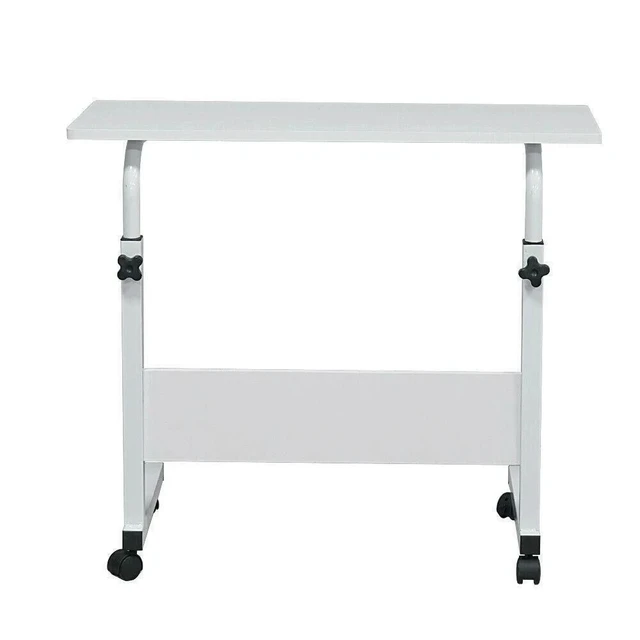 Alt view image 7 of 7 - Mobile Laptop Desk Adjustable Tray Table Portable Side Table Computer Stand