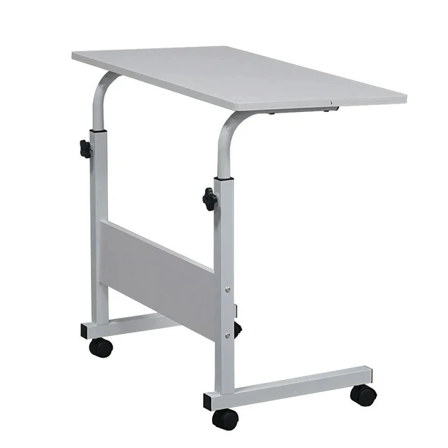Alt view image 3 of 7 - Mobile Laptop Desk Adjustable Tray Table Portable Side Table Computer Stand