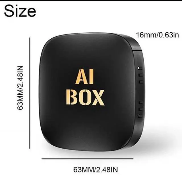 Alt view image 9 of 12 - Wireless CarPlay AI Box Android Auto Adapter WIFI Converter with Netflix YouTube