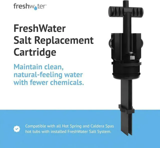 Alt view image 2 of 5 - 1 Pack FreshWater Salt System Cartridge Replacement for Hot Spring & Caldera Spa Salt Water System