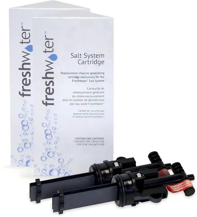 Main image of 2 Pack FreshWater Salt System Cartridge Replacement for Hot Spring & Caldera Spa Salt Water System