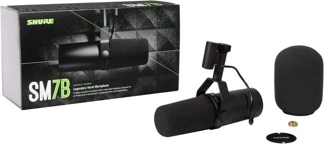Alt view image 2 of 5 - SM7B Dynamic Vocal Microphone for Podcasting & Streaming