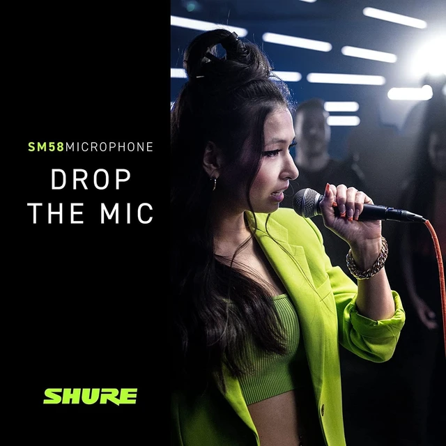 Alt view image 5 of 5 - SM58 Pro XLR Dynamic Vocal Microphone