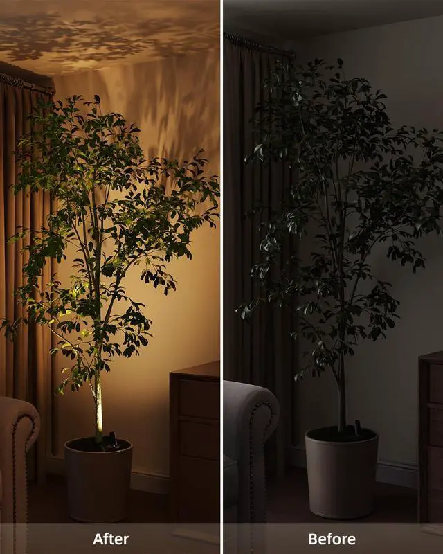 Alt view image 6 of 7 - Indoor Spotlights, Picture Lights for Wall, Uplights | 5500mAh Rechargeable Battery, with Remote, Mini, Wireless, Magnetic, Timer, 3 Color Temps, Plant, Art, Wall Decor, 2-Pack