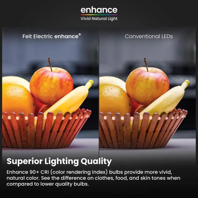 Alt view image 6 of 7 - BR30 LED Light Bulbs, 65W Eq, Dimmable, 5CCT, 6 Pack | E26 Base, 2700K - 5000K, 650 Lumens, CRI 90+, 15 Year Life, for Recessed Cans, Wide Flood Beam