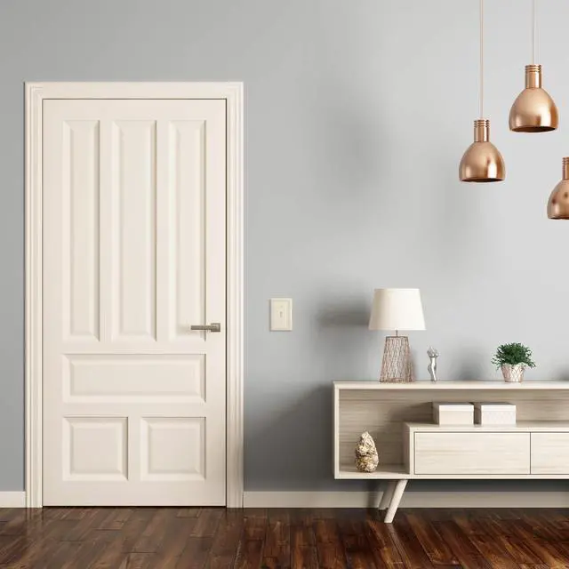 Alt view image 6 of 7 - Sunken Pearls Heavy Duty Decorative Wall Plate Switch Plate Outlet Cover, Durable Solid Zinc Alloy (Single Toggle 2PK, Light Almond)