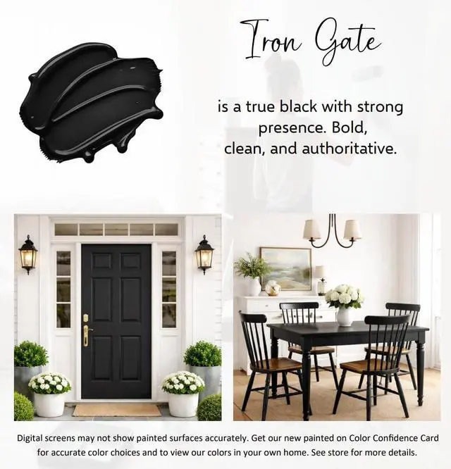 Alt view image 2 of 6 - ALL-IN-ONE Paint by Heirloom Traditions, Iron Gate, Quart