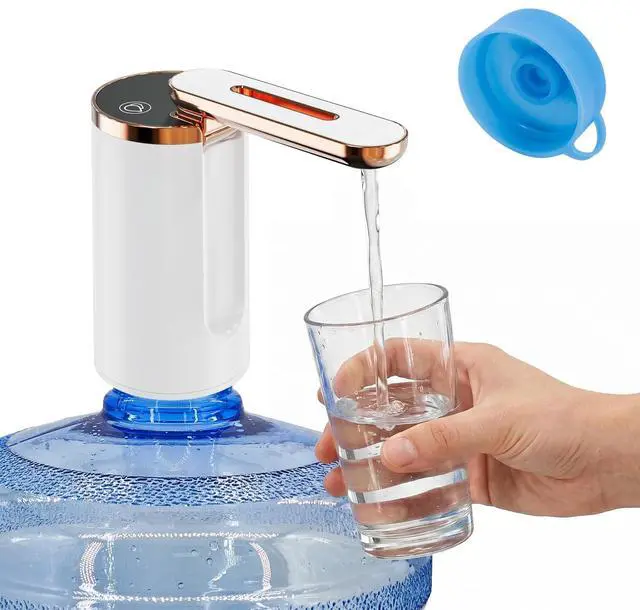 Main image of 5 Gallon Water Dispenser,Portable USB Charging Water Bottle Pump | Water Jug Pump Water Dispenser for Home, Kitchen, Living Room, Office,Camping,Universal for 3-5 Gallon