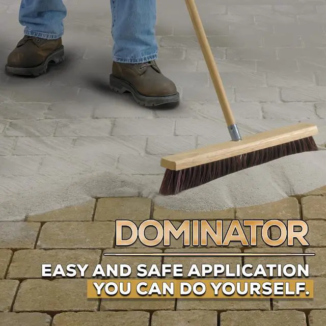Alt view image 6 of 7 - 10 Pound Titanium Gray Polymeric Sand with Revolutionary Ceramic Flex Technology for Stabilizing Paver Joints/Gaps, 1/8 up to 4, Professional Grade Results