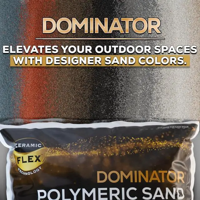 Alt view image 7 of 7 - 10 Pound Titanium Gray Polymeric Sand with Revolutionary Ceramic Flex Technology for Stabilizing Paver Joints/Gaps, 1/8 up to 4, Professional Grade Results