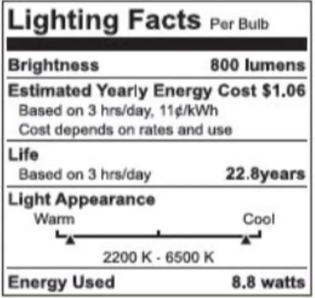 Alt view image 7 of 7 - Smart Light Bulbs, Sunset to Sunrise Automation + Motion Detection + Control with Voice or App, Full Color A19 60W 800LM Indoor, Matter Compatible -3 Pack
